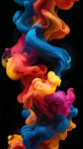 Glowing Color Waves